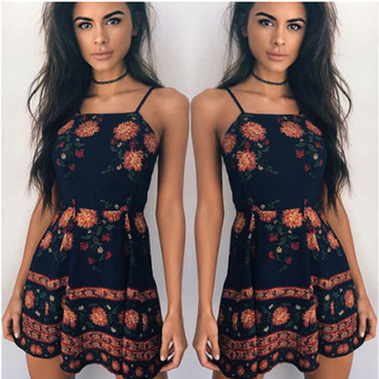 Rochie de dama cu motive florale