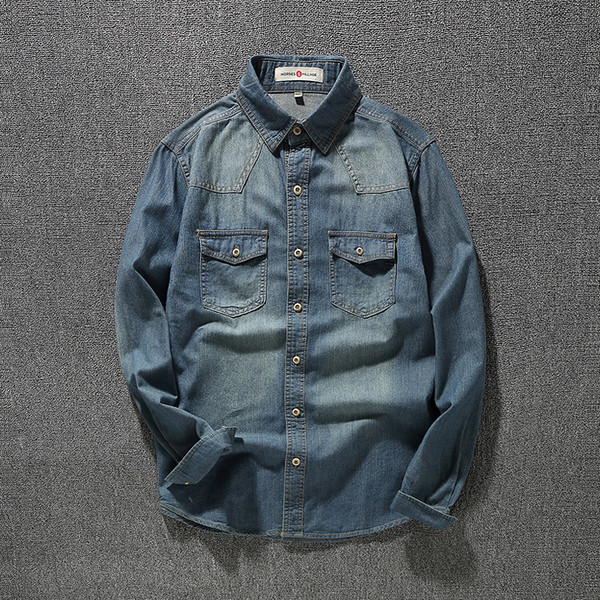 Αθλητικό κομψό ανδρικό πουκάμισο  σε τρία χρώματα