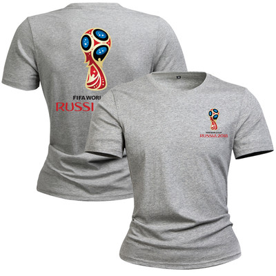 T-Shirts για το Παγκόσμιο Κύπελλο στη Ρωσία 2018 - καλοκαιρινά κοντά μανίκια, διαφορετικά σχέδια σε κίτρινο, κόκκινο, μπλε και π