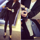 Jachetă de ploaie lungă de damă - un model interesant