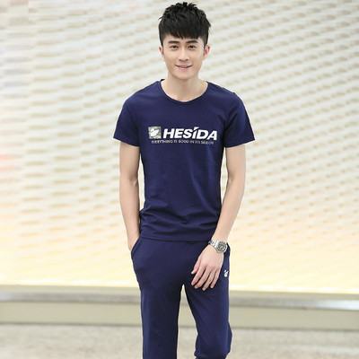 Αντρικά μπλουζάκια και  παντελόνια με επιγραφήσε διάφορα χρώματα