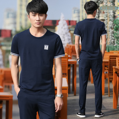 Αντρικά μπλουζάκια και  παντελόνια με επιγραφήσε διάφορα χρώματα