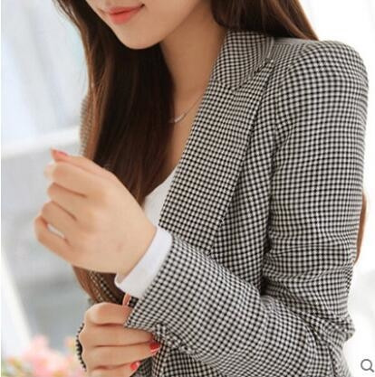 Geaca de dama eleganta business in patrate