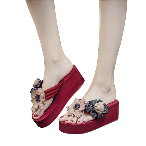 Papuci moderni de dama cu decor 3D - doua modele in mai multe culori