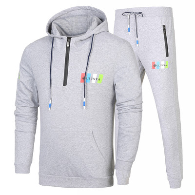 Μοντέρνα ανδρικά αθλητικά σετ φούτερ + παντελόνια, διάφορα μοντέλα σε διάφορα χρώματα