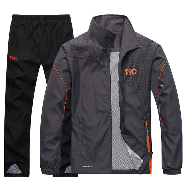 Tavaszi-őszi férfi sportcsapat kétrészes-pulóver+nadrág,több modell többféle színben