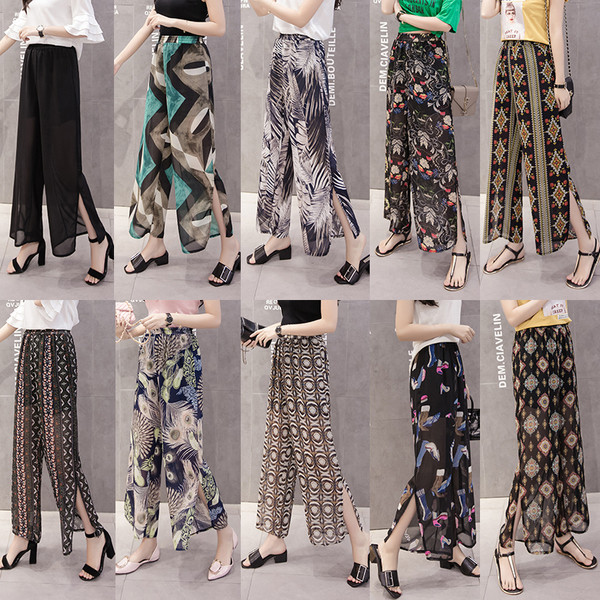 Pantaloni dama de vara model lat in diferite modele