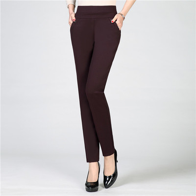 Pantaloni eleganti de dama doua modele in trei culori