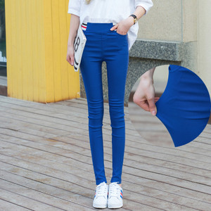 Pantaloni elastici de dama potriviti pentru utilizarea de zi cu zi in mai multe culori