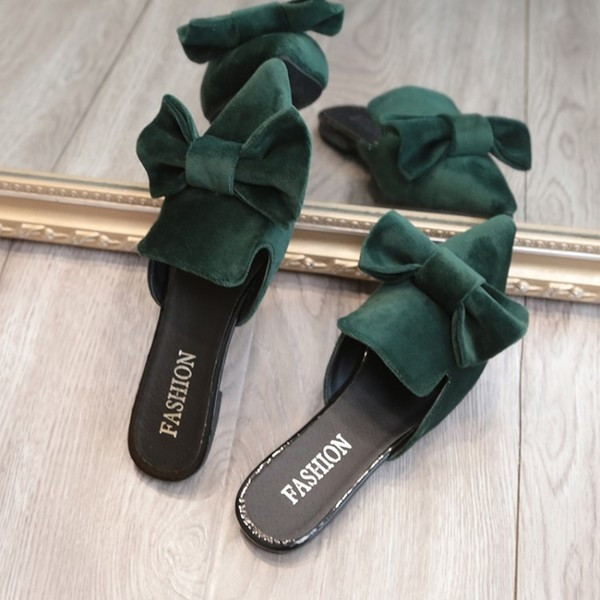 Stílusos női papucs szalagokkal, három színben