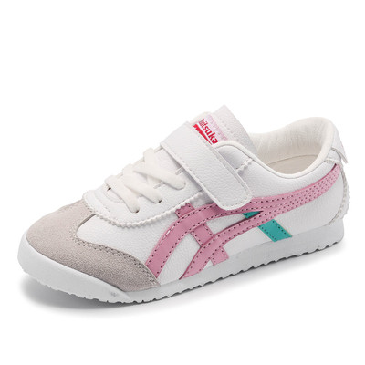 Παιδικά πάνινα παπούτσια για κορίτσια και αγόρια σε διάφορα χρώματα με ζεύξεις και έμπλαστρο Velcro