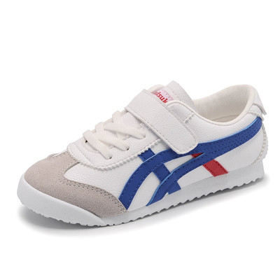 Παιδικά πάνινα παπούτσια για κορίτσια και αγόρια σε διάφορα χρώματα με ζεύξεις και έμπλαστρο Velcro