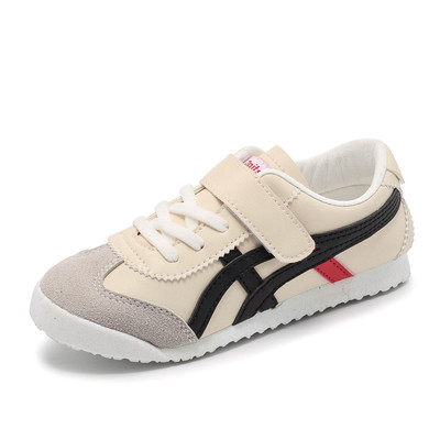 Παιδικά πάνινα παπούτσια για κορίτσια και αγόρια σε διάφορα χρώματα με ζεύξεις και έμπλαστρο Velcro