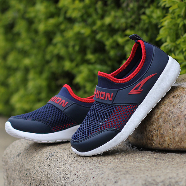 Παιδικά παπούτσια καλοκαίρι με πλέγμα κατάλληλο για κορίτσια και αγόρια σε διαφορετικά χρώματα