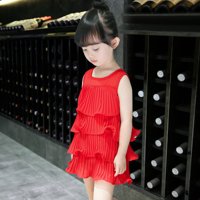 Nyári gyerekruha fodrokkal több színben