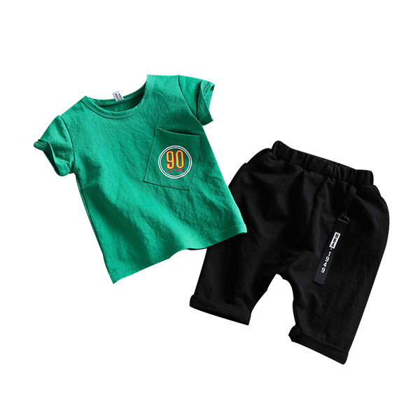 Set zilnic pentru copii pentru baieti in doua parti in trei culori