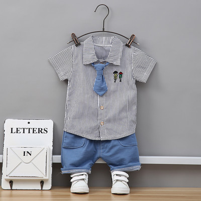 Gyerekkészlet fiúknak két részes mini applikációval több színben