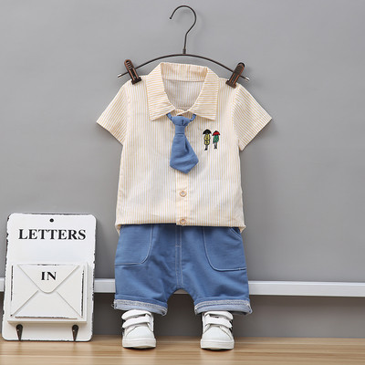 Gyerekkészlet fiúknak két részes mini applikációval több színben