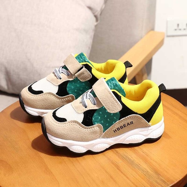 Παιδικά αθλητικά παπούτσια με παχιά σόλα για αγόρια και κορίτσια σε διαφορετικά χρώματα