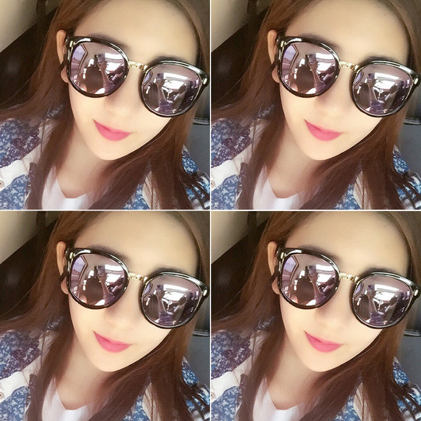 Ochelari de soare moderni de dama cu lentile ovale in mai multe culori