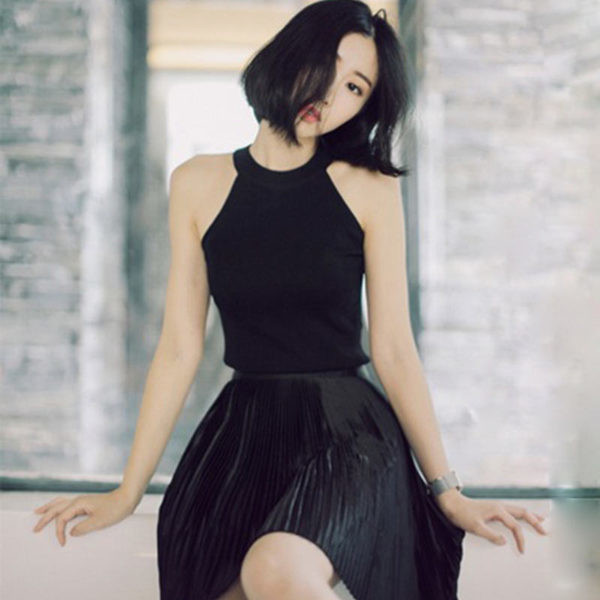 Maieu scurt cu guler in mai multe variante si culori diferite