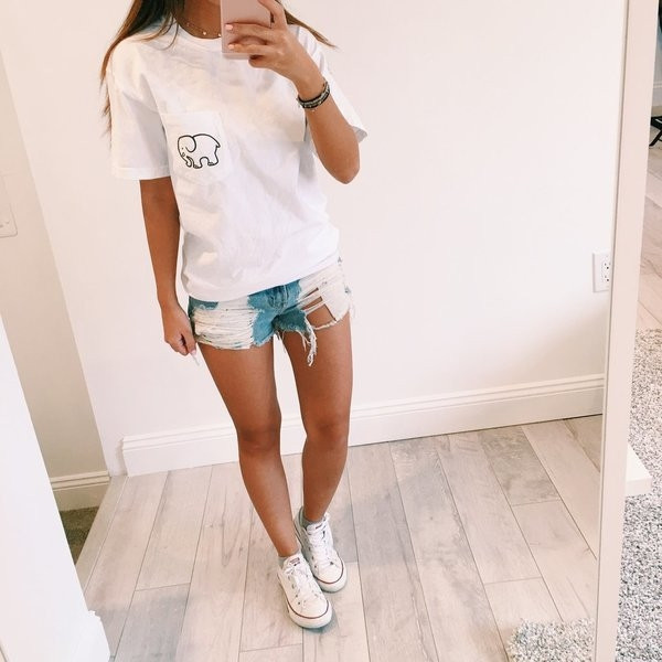 Lezser női póló hosszúkás szabással, színes rátéttel a hátán