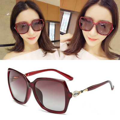 Σύγχρονα γυναικεία γυαλιά ηλίου με λεπτό πλαίσιο και διακοσμητική πέτρα σε διάφορα χρώματα