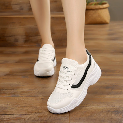 Καθημερινά αθλητικά παπούτσια για κορίτσια σε διαφορετικά χρώματα με δεσμούς