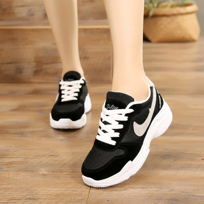 Καθημερινά αθλητικά παπούτσια για κορίτσια σε διαφορετικά χρώματα με δεσμούς