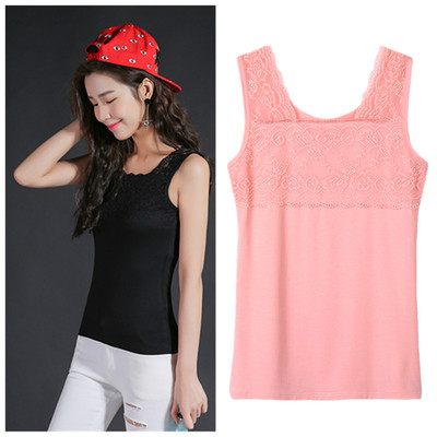 Aranyos női felső csipke díszítéssel friss színekben