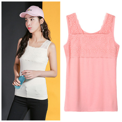 Aranyos női felső csipke díszítéssel friss színekben