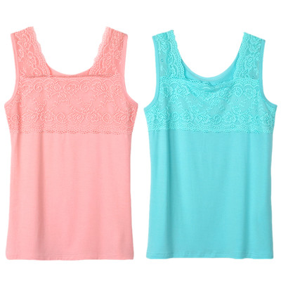 Aranyos női felső csipke díszítéssel friss színekben