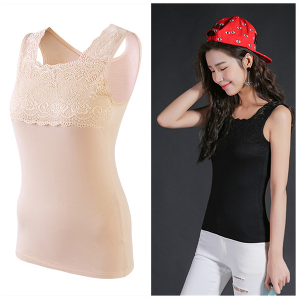 Aranyos női felső csipke díszítéssel friss színekben