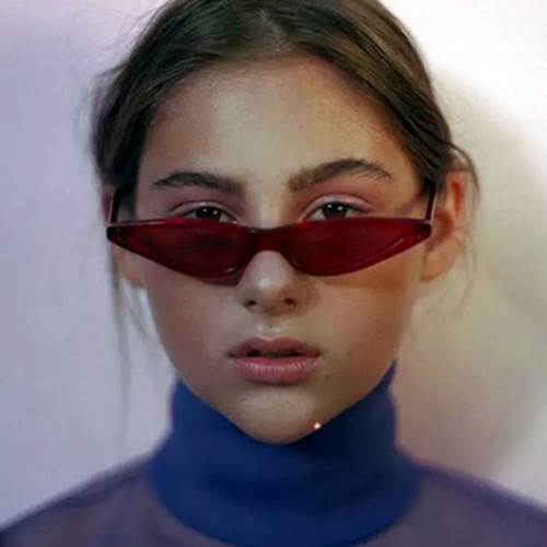 Nem szabványos női napszemüveg érdekes szemüveggel négy színben