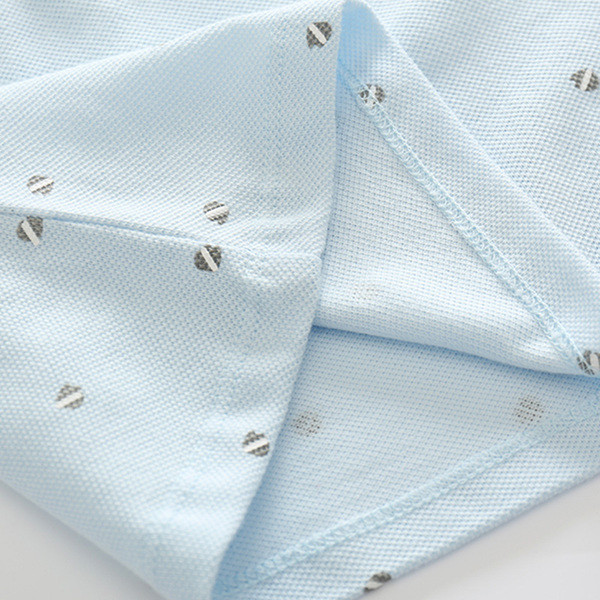 Set zilnic pentru copii pentru baieti in doua parti in albastru