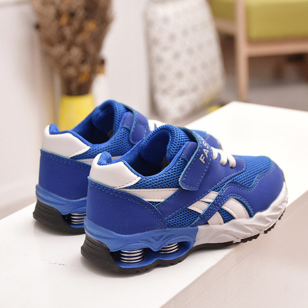 Tenisi casual pentru copii pentru baieti in doua culori cu cravate si velcro