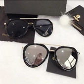 Κομψά γυναικεία γυαλιά ηλίου με λεπτό και πολύχρωμο πλαίσιο σε τρία χρώματα