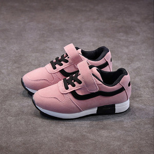 Tenisi copii pentru fete in trei culori cu cravate elastice si velcro