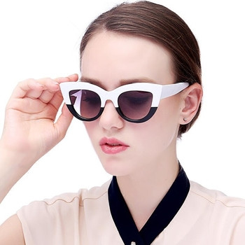 Стилни дамски слънчеви очила тип котешко око в много и различни цветове