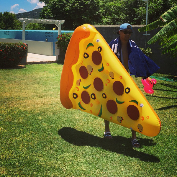 HIT! Φουσκωτό στρώμα σε σχήμα  πίτσας