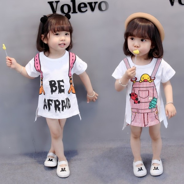 Alkalmi gyerekruha lányoknak rátéttel - két modell