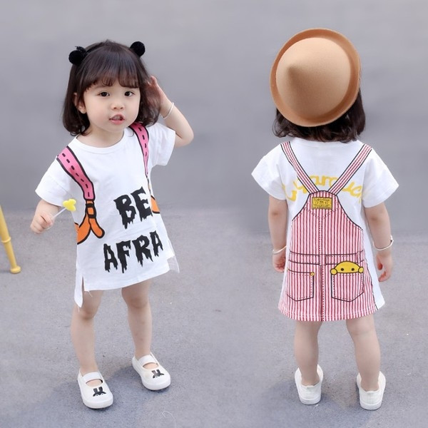 Alkalmi gyerekruha lányoknak rátéttel - két modell