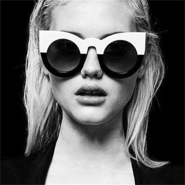 Ochelari de soare moderni pentru femei cat-eye in diferite culori