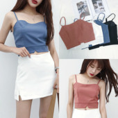 Rövid női melltartó, hátul cipzárral több színben