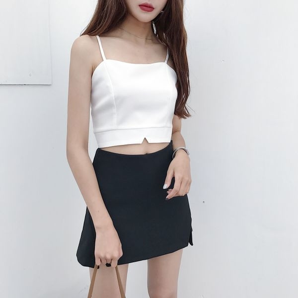 Rövid női melltartó, hátul cipzárral több színben