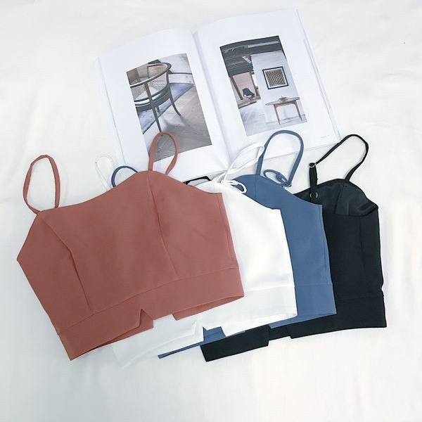 Rövid női melltartó, hátul cipzárral több színben