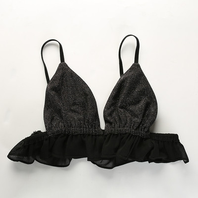 Bustieră de damă de actualitate cu model strălucitor