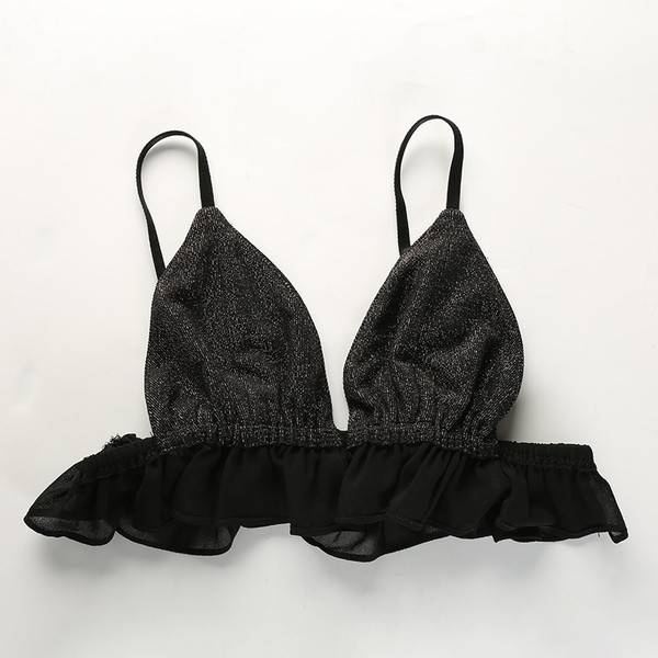 Bustieră de damă de actualitate cu model strălucitor