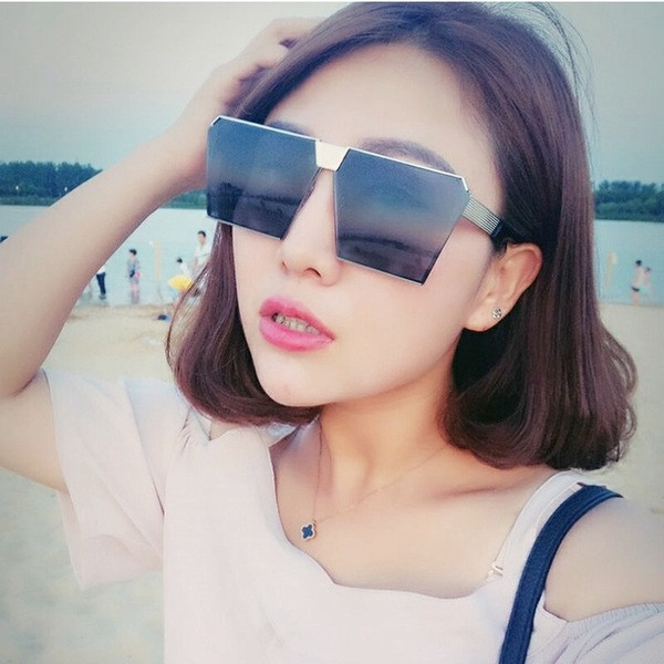 Ochelari de soare de damă non-standard în mai multe culori