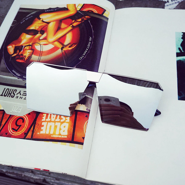 Ochelari de soare de damă non-standard în mai multe culori